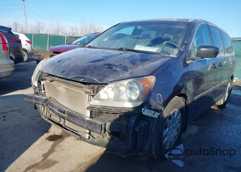 2010 Honda Odyssey Lx из США, поврежденный, VIN 5FNRL3H2XAB003755